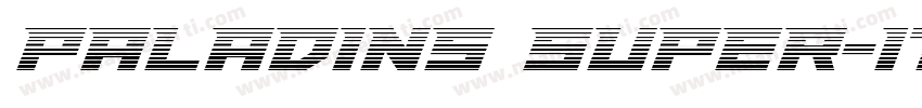 Paladins Super-Italic字体转换